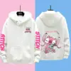 Disney Stitch verschiedene Paar-Outfits für Damen und Herren, lässige Sweatshirts, Kapuzenjacken und Kleidung 2