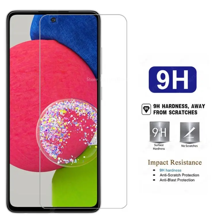 Schutzfolie aus gehärtetem Glas für Samsung Galaxy A52S 5G, Displayschutzfolie auf Galaxy 52S A 52S 52 A52S Telefonfolie Glas Galaxy Galaxy Galaxy 2