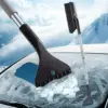 Neue Auto Multi-funktion Schnee Schaufel Drei-in-one Edelstahl Schnee Pinsel Winter Auto Enteisung Schnee pinsel Schaben Eis Schaufeln 3