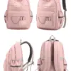 Fengdong Kinder Schultasche niedlichen Schulrucksack für Mädchen Kinder Kawaii Büchertasche Grundschüler Geschenk große Kapazität Rucksack 4