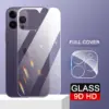 2 in1 Full Cover Back Kamera Objektiv Schutz gehärtetes Glas auf iPhone 16 15 14 plus 11 12 13 Pro Max Bildschirm Kamera Schutz folie