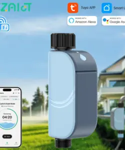 EZAIOT Smart Tuya WiFi Garten Bewässerung Timer Sprinkler Ventil Programmierbare Auto Bewässerung Bewässerung Timer Schlauch Steuerung Wasser