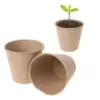 Kokos-Kokos-Samen-Starter, Pflanztöpfe, biologisch abbaubare Kindergartentöpfe, Setzlingstöpfe, Keimschalen, Etiketten, Samen, Aussaat 2