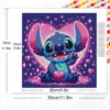 Disney Diamant Mosaik Lilo Stich Malerei voller runder Stich Stickerei Cartoon Bild Strass Neuankömmling Dekor für zu Hause 2