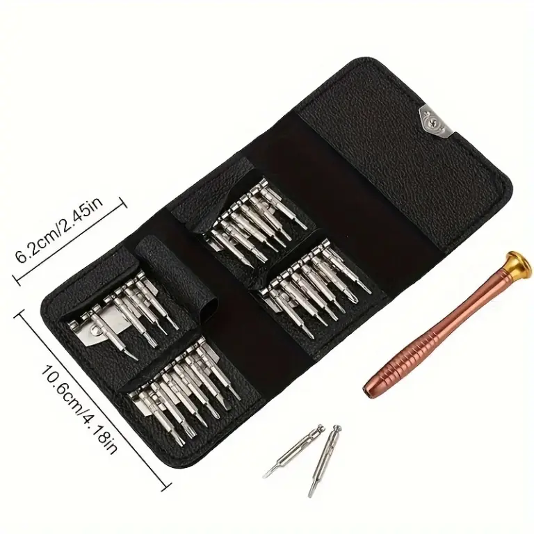 Mini Präzisions schrauben dreher Set 25 in 1 elektronischen Torx Schrauben dreher öffnen Reparatur werkzeug Kit für iPhone Kamera Uhr Tablet PC 4