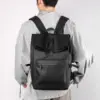 17 Zoll Urban Men Business Rucksack Mode Rucksack Hochwertiger Rucksack Große Kapazität Multifunktions Laptop Rucksäcke Schultasche 6