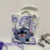 Einkaufstasche mit Disney-Stich-Print, Umhängetasche mit großer Kapazität, lässige Damen handtasche für den Einkauf in der Arbeits schule 3