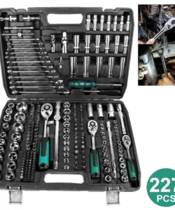 227 stücke Steckschlüssel Set Ratsche Drehmomentschlüssel Combo Kit Auto Reparatur Werkzeug 1/4 3/8 1/2 Ratsche Schraubenschlüssel Schraubendreher Bits hand Werkzeug