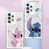 Cartoon Lilo Stitch Handy hülle für Samsung Galaxy A14 A53 A13 A73 A33 A24 A23 A54 A25 A34 4G 5G klare Silikon hülle 6