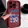 Für Poco F6 F5 F3 X6 Pro X5 X3 NFC M6 Pro Xiaomi Mi 11 Lite 14T 13T 12T Kawaii Stich Stimmung Cartoon Multistep Weiche Telefon Fall 4