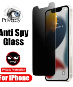 Anti-Spionage-Displayschutz für iPhone 14 13 12 11 Pro Max 13 Mini Privacy gehärtetes Glas für iPhone 14 8 Plus X XR XS Max SE 2022