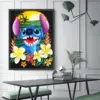 Disney 5d Diamant Malerei auf Clearance Lilo Stich Verkauf Mosaik Cartoon volle runde Bohrer Stickerei Meer Blume Wanda uf kleber 3