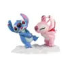 Disney Stitch Liebhaber Modell Puppe Engel küssen Stich Statue Desktop-Display Figuren Ornamente Valentinstag Freundin Geschenke