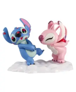 Disney Stitch Liebhaber Modell Puppe Engel küssen Stich Statue Desktop-Display Figuren Ornamente Valentinstag Freundin Geschenke