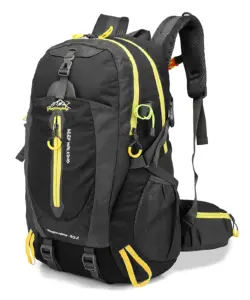 40L wasserabweisender Reiserucksack Camping Wandern Laptop Tagesrucksack Trekking Klettern Rucksäcke für Männer Frauen Wanderzubehör