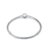 Neu im Original Silber Schlangen kette Armband passt 3mm Original Charm Perle für Frauen Herz Armbänder Schmuck Geschenke heiß 5