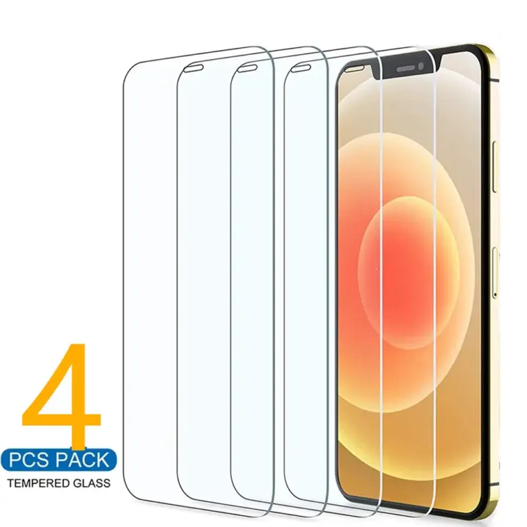 4 Stücke Schutzglas Für iPhone 15 14 13 12 11 Pro Max XS XR 7 8 Plus Displayschutzfolie Für iPhone 14 15 Pro Max Gehärtetes Glas