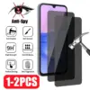 1-2PCS Privatsphäre Glas Für Samsung Galaxy A53 A13 A33 A23 A52S A22 A73 S20 S21 FE 5G Anti-Spy Screen Protector für Samsung A32 A12