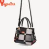 Yogodlns Neue Luxus Handtasche Frauen Nähen Wilden Messenger Taschen Designer Marke Plaid Schulter Tasche Weibliche Damen Totes 4