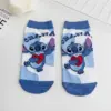 Cartoon Disney Stich Socke Anime Frauen Baumwolle Kurze Socke Kawaii Jungen Mädchen Socken Kinder Ankle Socken Mädchen Weihnachten Geschenke 6