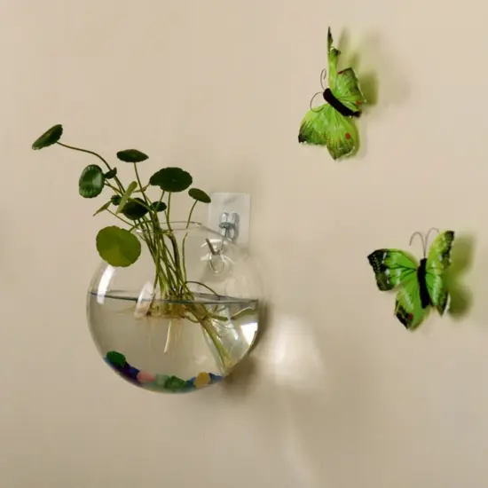 Glasvase, Wandbehang, Hydrokultur, Terrarium, Fischtanks, Topfpflanze, Blumentopf