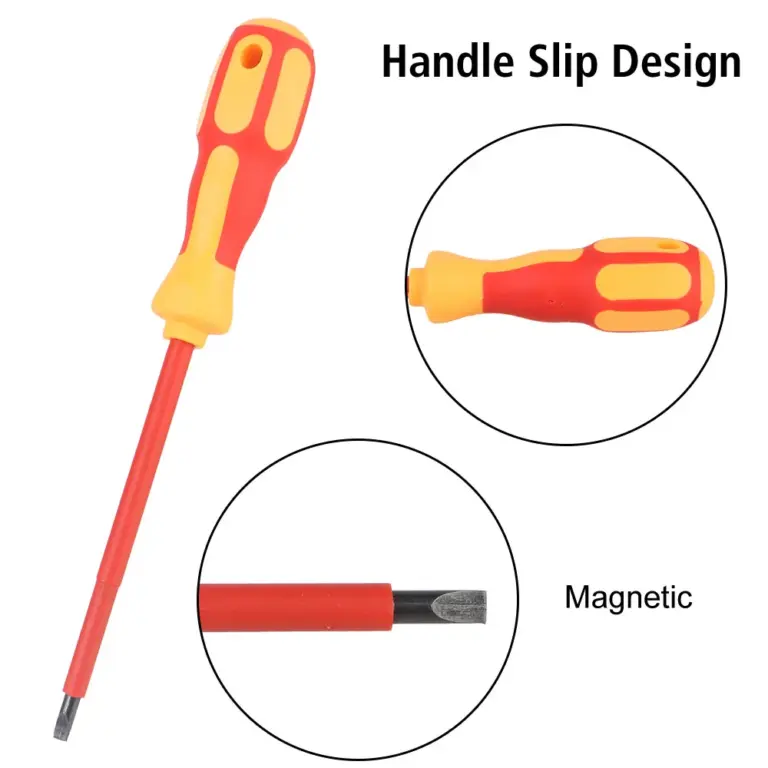 Magnets ch rauben dreher Schrauben dreher Set isoliert Phillips Schlitz Bits Elektriker für Elektriker Handwerkzeuge multifunktional 6