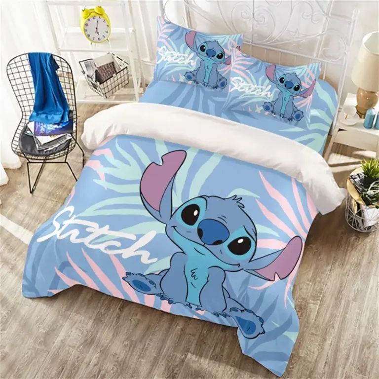 Stich Bett bezug Bettwäsche Multi-Size-Bett bezug Kissen bezug Handarbeit Set Kinder geschenk Einzel Doppelbett Queen-Size 2