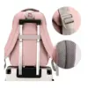 Fengdong Kinder Schultasche niedlichen Schulrucksack für Mädchen Kinder Kawaii Büchertasche Grundschüler Geschenk große Kapazität Rucksack 3