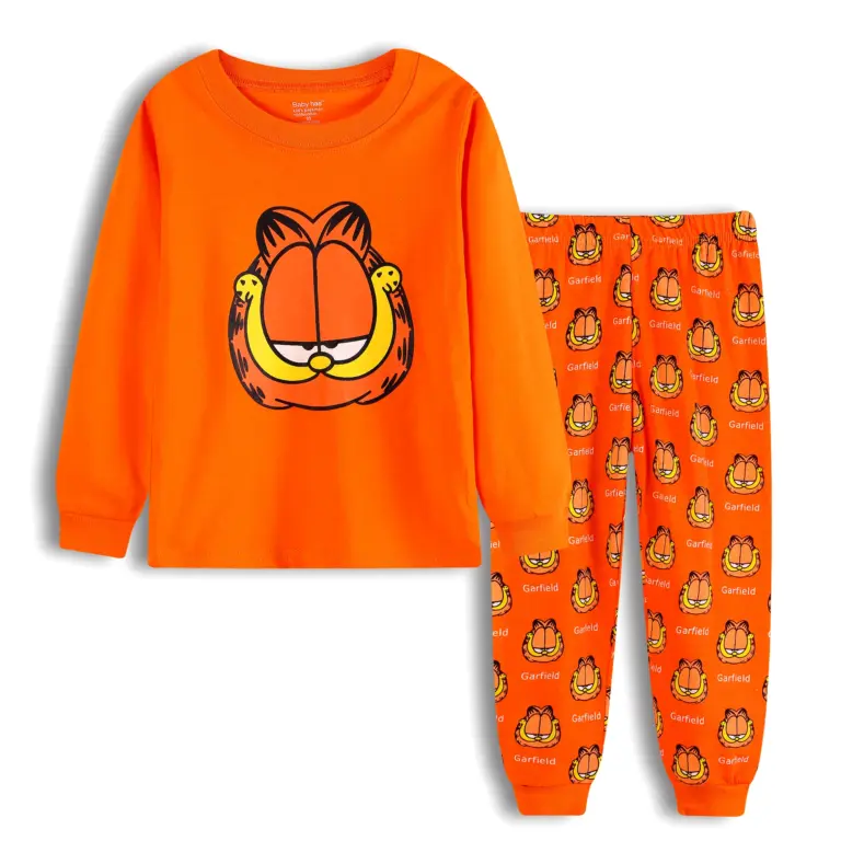 Neue vier Jahreszeiten Kinder pyjamas setzt Stich Junge Tigger Nachtwäsche Cartoon Minnie Pyjamas Baby Mädchen Jungen Gänseblümchen Kleidung Nachthemd 5