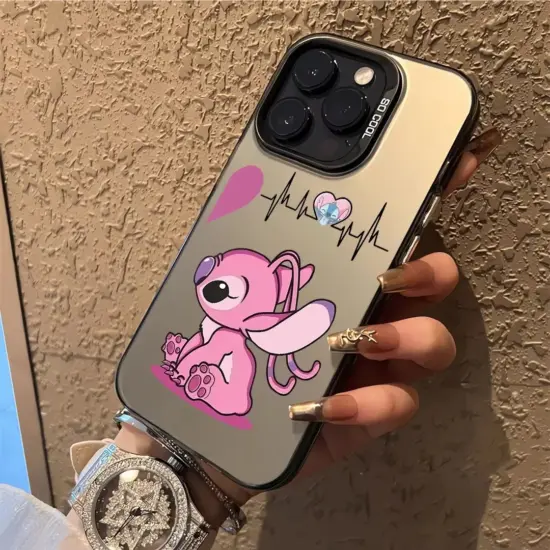 Cool Stitch Angel Couple Disneys Handyhülle für Xiaomi Mi 14T 14 13 12 12T 11 Lite Poco X6 F6 F5 X5 F4 F3 X3 GT Pro 4G 5G Abdeckung 6