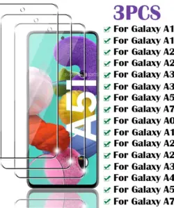 3PCS Gehärtetem Glas Für Samsung Galaxy A21S A51 A71 A41 A31 A11 A01 Screen Protector Für Samsung A50 A30S a20S A10 A20E