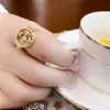 Ring Lizenz Stern & Mond Gold, Europa Feine Jewerly Für Eleganz Frauen, 2022 frühling Böhmen Geschenk In 925 Sterling Silber 3