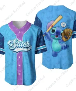 2024 neue Sommers tich Disney Baseball Trikot Disney Charakter Geschenk für Sport Trikot Baseball Trikot Edition Trikot Fans Kit