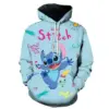 2024 neue Stich Anime Mode männer Hoodie Outdoor Straße Hip-Hop Sportswear männer Casual Lose Hoodie Sweatshirt 4