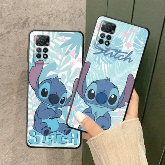 Disney Stitch Handyhülle für Xiaomi Redmi 9 A i C T 10 2022 10C 10A 12 12C 13 13C 4G 5G K40 Pro A1 A2 Plus A3 x Hülle