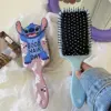 Disney Anime Figuren Stich Air Kissen Massage Kämme Anime Cartoon Kinder Kamm Haar Pinsel Friseur Werkzeug Kinder Spielzeug Geschenke 2