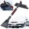 2 In 1 Auto Schnee Schaufel Multifunktionale Windschutzscheibe Schnee Entferner Frontscheibe Eis Schaben Abtauen Besen Auto Reiniger Werkzeug