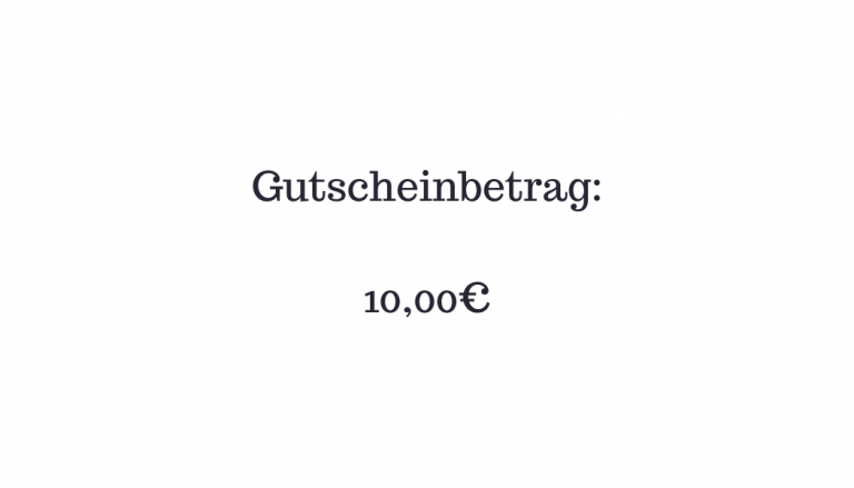 Gutschein 10,00€ – Bild 2