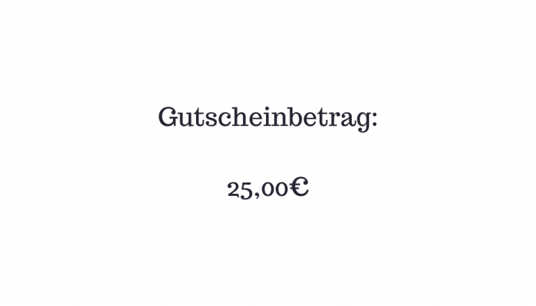 Gutschein 25,00€ – Bild 2