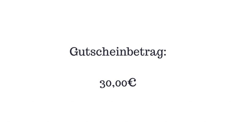 Gutschein 30,00€ – Bild 2