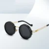Neue Einstellbare 1-9 Sonnenbrille Punk Polarisierte Sonnenbrille Männer Frauen Runde ND Filter Linsen Retro Angeln Brillen Shades 2