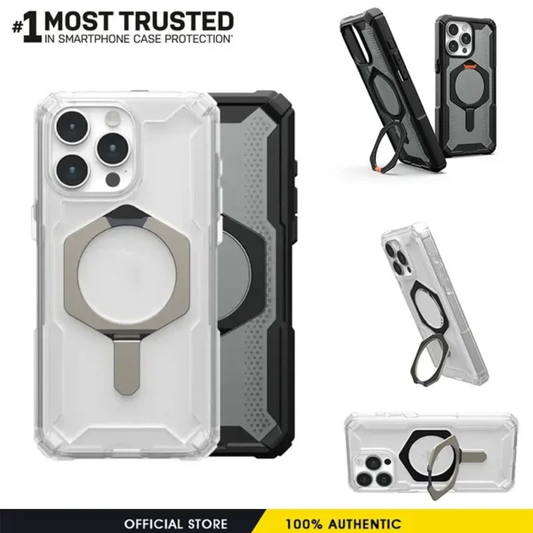 Luxus Plasma XTE MagSafe Kickstand Hülle für Apple iPhone 16 15 Pro Max 12 13 14 15 Pro Magnetische Original stoßfeste Rüstungsabdeckung