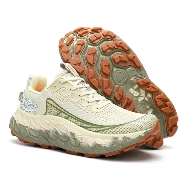 Atmungsaktive Bounce Trail-Laufschuhe für Herren, rutschfeste Dämpfung, Outdoor-Laufschuhe mit dickem Boden, Paar-Turnschuhe