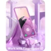 Für Samsung Galaxy S22 Fall 5G (2022 Release) i-BLASON Cosmo Dünne Stilvolle Schutzhülle Stoßstange Fall mit Gebaut-in Screen Protector 4