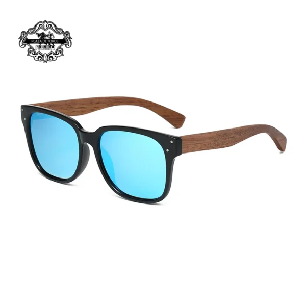 Marke Natürliche Holz Sonnenbrille Männer Frauen Polarisierte Mode Sonnenbrille Original Holz Oculos De Sol Masculino Neue TR90 Rahmen 3