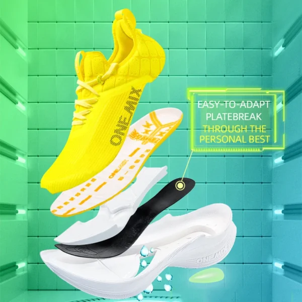 ONEMIX Carbon Plate Marathon Running Racing Schuhe Professionelle stabile Unterstützung Stoßdämpfung Ultraleichte Rebound Sport Turnschuhe 4