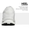 Gepolsterte Laufschuhe für Herren, Energie-Rückkehr, atmungsaktiv, gestrickt, Fußgewölbeunterstützung, Stoßdämpfung, Marathon, Damen, lässige Turnschuhe 5