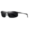 BARCUR Sport Klassische Design Aluminium Sonnenbrille Männer Frauen Polarisierte Anti-Reflektierende Photochrome Sonnenbrille UV400 4
