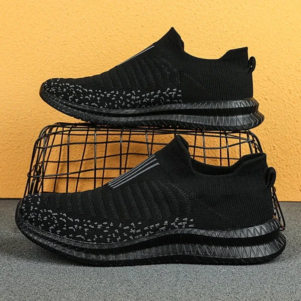 Atmungsaktive Männer Casual Schuhe Leichte Outdoor Männlichen Wanderschuhe Anti-slip männer Turnschuhe Slip auf Wohnungen Vulkanisierte Schuhe 2023 4