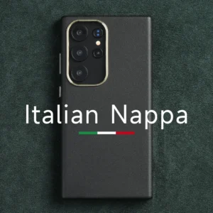 Langsidi Luxus Nappa Leder magnetische Handy hülle für Samsung S24 Ultra Galaxy S23 Ultra S24 plus Echt leder Magsafe Fundas